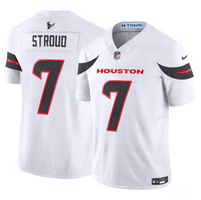 Men's Houston Texans #7 C.J. Stroud White 2024 Vapor F.U.S.E. Limited Stitched Jersey Dzhi,We sell and wholesale Men's Houston Texans #7 C.J. Stroud White 2024 Vapor F.U.S.E. Limited Stitched Jersey Dzhi on line form chian!